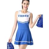 blue sexy women sport mini dress