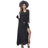 Sexy Witch halloween Costume Black