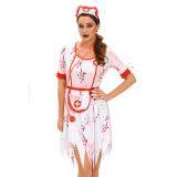 3pcs horrible zombie nurse costume по оптовой цене