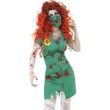 Green Zombie Vampires Costumes Female Nurses Costumes