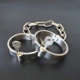 Latest Design Male Bolt Lock Stainless Steel Anklets   