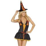 candy witch halloween costume set petticoat dress