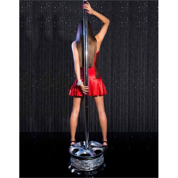 Sexy KouCla GoGo-minidress with pleated skirt. Артикул: IXI55201