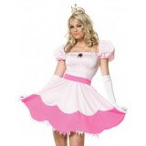 cap sleeve pink halloween cosplay princess costume