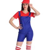 women fashion harness pants mario costume