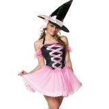 sweet pink witch costume