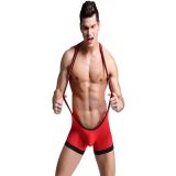 Sexy Men Jockstrap Bodysuit