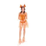orange one size sexy gold mermaid fairy tales