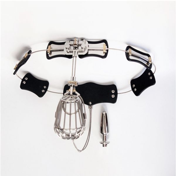 Male Chastity Device With Anal Male Chastity Device With Anal
