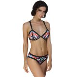 Beach swimsuit bikini ciganskom print