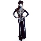 Women Skeleton Printed halloween Costume