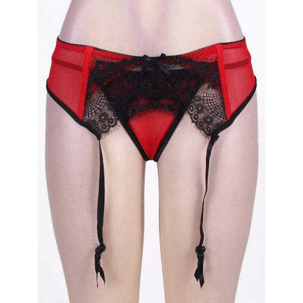 Sexy Red Mesh Lace Garter. Артикул: IXI56378