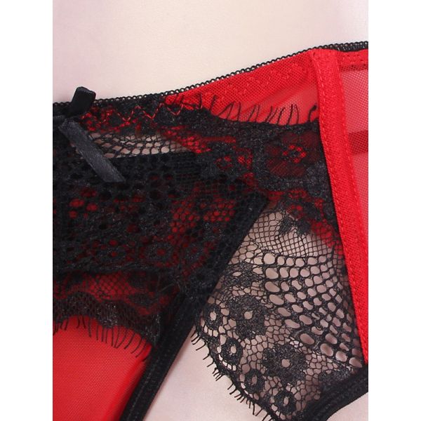 Sexy Red Mesh Lace Garter. Артикул: IXI56378