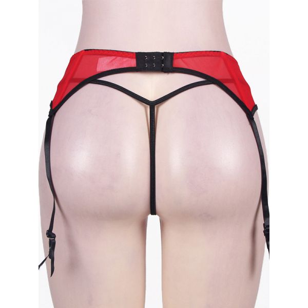 Sexy Red Mesh Lace Garter. Артикул: IXI56378