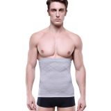 Grey Underbust Shapewear For Men