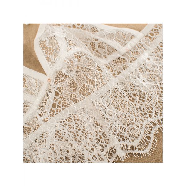 Women Eyelash Lace White Bra. Артикул: IXI56465