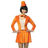 Оранжевый маскарадный костюм из фильма Тупой еще тупее по оптовой цене