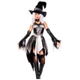 Halloween Cosplay Glam Witch Costume