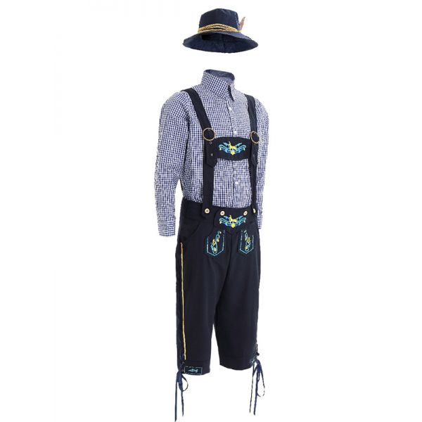 Men Lederhosen Beer Costume. Артикул: IXI56649