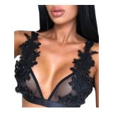 Woman Black Sexy Bra