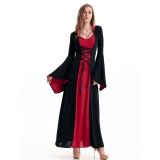 Red Floor Length Gothic Dress Costume