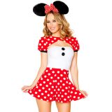 Cute Minnie Mouse Mascot Costume