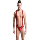 Sexy Mens Jockstrap Backless Bodysuit