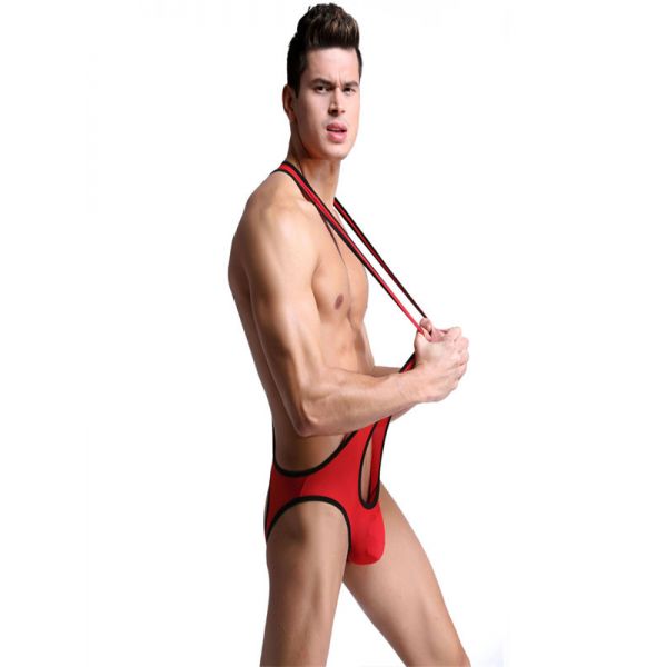 Sexy Mens Jockstrap Backless Bodysuit. Артикул: IXI57021