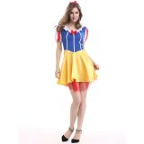 Yellow M-XL Adult Princess Fairy Tale Costume