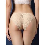 Apricot One Size Lace Hot Sexy Panties