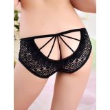 Black One Size Cut-Out hollow Panties