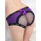 Purple One Size Girl Transparent Sexy Panties