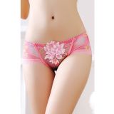 Rose One Size Floral Print Panties