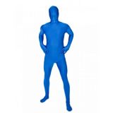 Blue One Size Full Bodysuit Zentai Costume