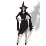black m-xl party witch halloween costume