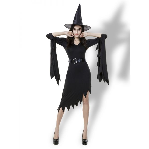 black m-xl party witch halloween costume. Артикул: IXI57480