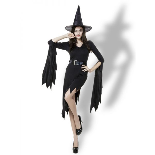 black m-xl party witch halloween costume. Артикул: IXI57480