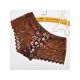 Brown One Size Floral Printing Lace Panties