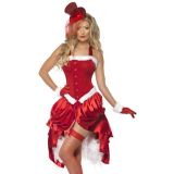 Burlesque dancers carnival costume