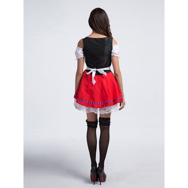 Red One Size Traditional French Maid Costume. Артикул: IXI57517
