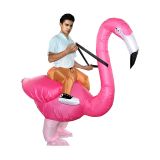 Rose One Size Flamingo Mascot Costume