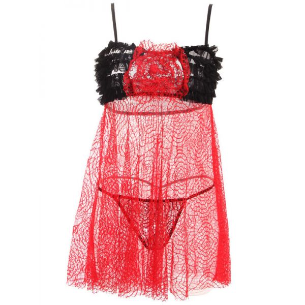 5 Colors One Size Sexy Lace Babydoll Lingerie. Артикул: IXI57727