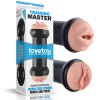 Double musturbator for men Traning Master Double Side Stroker-Mouth and Pussy