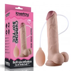   Soft Ejaculation Cock With Ball