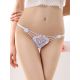 White One Size Sexy Lace Heart Panties