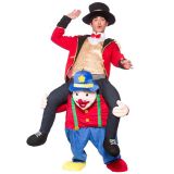 Blue One Size Beer Guy Ride On Clown Mascot Costume