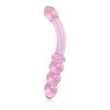 Glass dildo pink Glass Romance 7.0