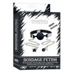       Breathable Ball Gag With Nipple Clamp   