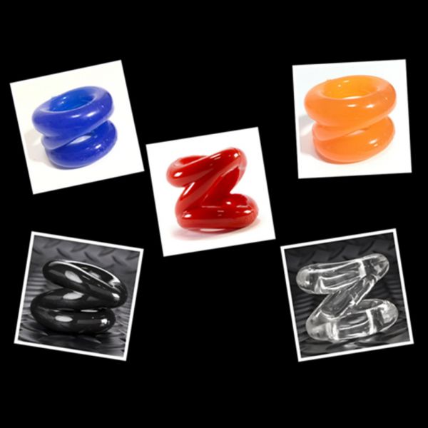Бондаж для пениса прозрачный Oxballs z-balls by Atomic Jock. Артикул: IXI58001