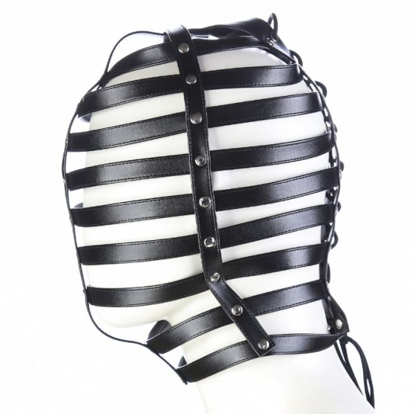 Leather Black bondage Hoods A. Артикул: IXI58020